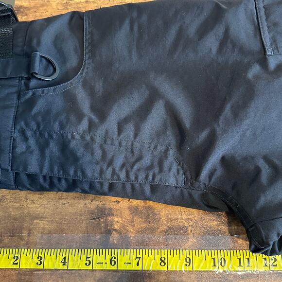 Helix Ski Snowboard Pants Youth 10 Black Adjustable Waist Gorpcore Leg Vent VGUC - Picture 10 of 15